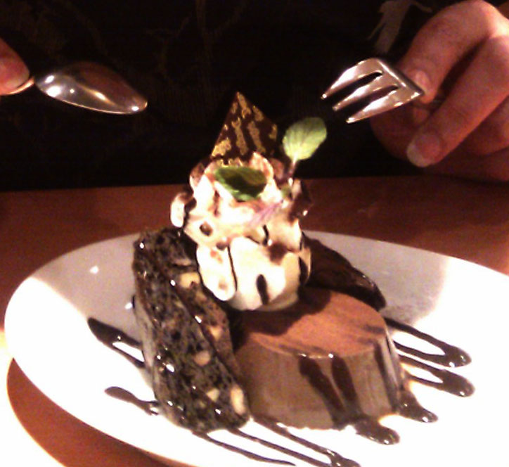 Chocolate Tofu & Brownie!